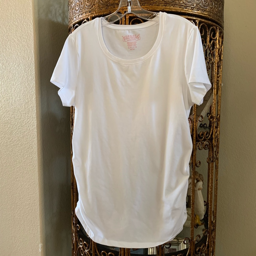 Great Expectations Maternity Tee/Top/Blouse XL(16/18)